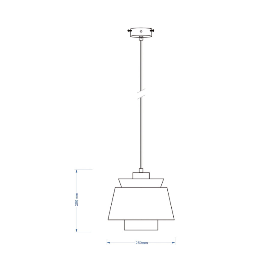 Visilica Howel MSL-4601-01P zlatna